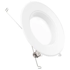 Recessed LED Retrofit Lighting, 5/6 Inch, Baffle, 965 Lumens