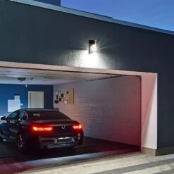 LED Mini Wall Pack, 26W, Dusk To Dawn, Dimmable, 3500 Lumens -Sunco Lamp Store 26W LED Wall Pack Light with Dusk to Dawn Sensor 3500LM 5000K Daylight 120Vac Led Porch Lights 0 10V Dimmable FCC UL DLC Certified Outdoor Security Lighting for Garage War