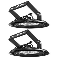 UFO High Bay 150W Plug & Play LED Fixture With U-Bracket, 2-Step Install, 19500 Lumens -Sunco Lamp Store 2pk c183f0b6 1f12 40d6 a9b6 768318ec88f4