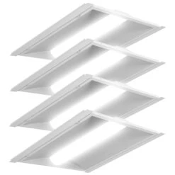 LED Retrofit Center Basket Troffer, 40W/35W/30W, 2x2, 5500 Lumens -Sunco Lamp Store 2x2RetrofitBasketTroffer 4PK