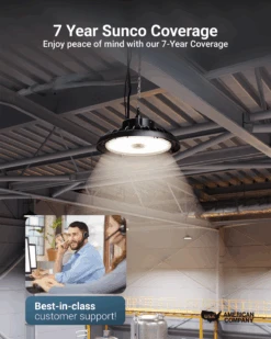 UFO High Bay LED Fixture, 300W/270W/240W, Selectable Wattage & CCT, 49000 Lumens -Sunco Lamp Store 300W UFO B05 b0b19bb8 0bd1 44a7 9f09 bcf649156fff