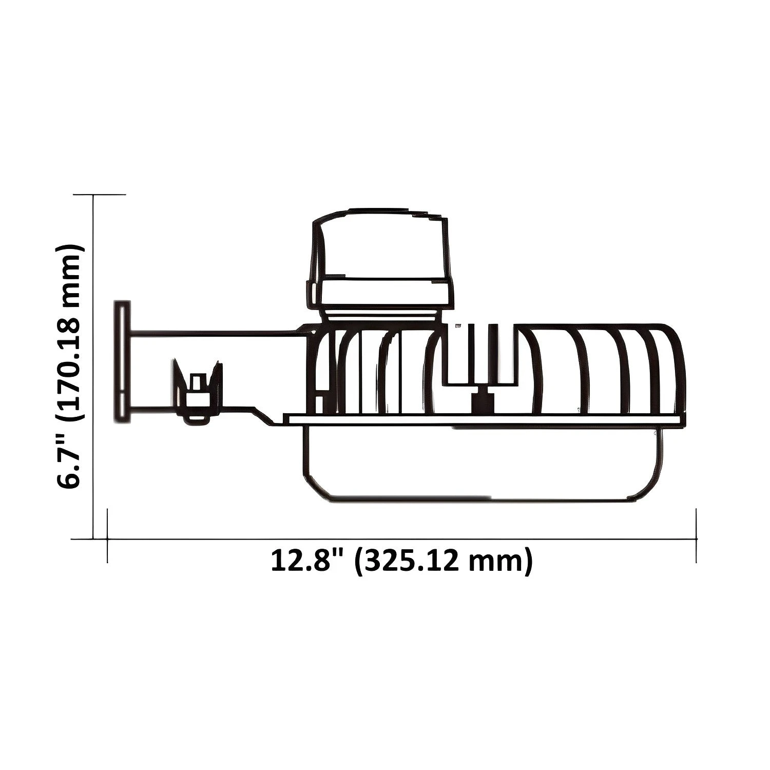 Bronze LED Barn Light, 40W, Dusk To Dawn, 5200 Lumens 3 Bronze LED Barn Light, 40W, Dusk To Dawn, 5200 Lumens - Image 3