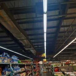 T5 LED Tube, 4ft, Frosted, Plug & Play, Type A, 25W, 3500 Lumens -Sunco Lamp Store 4FTLEDT5TypeALightTube 25W Plug Play Double EndedConnection 3500lm 4000K 5000K FrostedCover