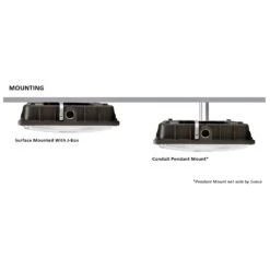 LED Canopy Light, 60W, Non-Dimmable, 8000 Lumens 13 LED Canopy Light, 60W, Non-Dimmable, 8000 Lumens -Sunco Lamp Store 60WLEDCanopyLight 2InstallationMethods MS MCP05 60W27V 50KD