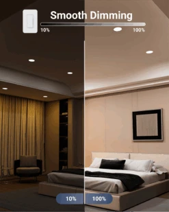 Recessed LED Lighting, 6 Inch, Slim With Metal J-Box, Selectable CCT, 1100 Lumens -Sunco Lamp Store 6InchSlimMetal B4