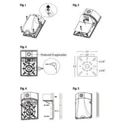 LED Mini Wall Pack, 12W, 1600 Lumens -Sunco Lamp Store 83685install