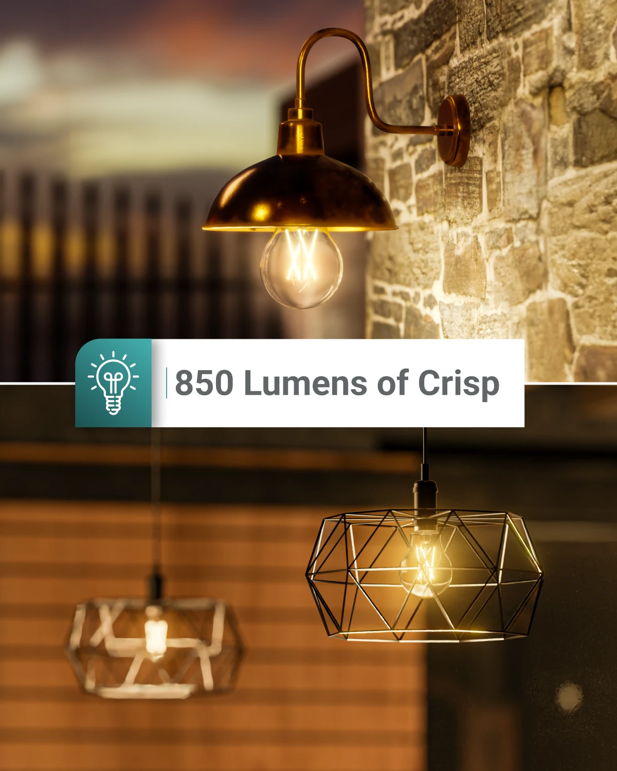 A19 LED Bulb, Filament, Dusk To Dawn, 9W, 850 Lumens 6 A19 LED Bulb, Filament, Dusk To Dawn, 9W, 850 Lumens - Image 6