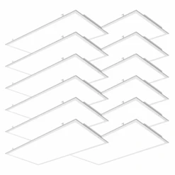 LED Ceiling Panel Light, 72W/60W/50W/40W/30W, 2x4, 9000 Lumens (with Sensor Receptacle) -Sunco Lamp Store Artboard102