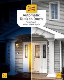 B11 LED Candelabra Bulb, Dusk To Dawn, 450 Lumens -Sunco Lamp Store B11 Block01