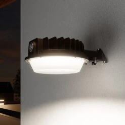 Dark Bronze LED Barn Light, 90W, Dusk To Dawn, 12600 Lumens