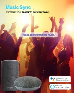 BR30 LED Smart Bulb, WiFi, 650 Lumens -Sunco Lamp Store Block2 BR30SmartLEDBulb