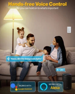 Sunco Smart Dimmer Switch - Single Pole/Multi-Location -Sunco Lamp Store Block3 Smart Dimmer AmazonDesktop 00263e3d dd1d 4513 aae2 7284d21c4837