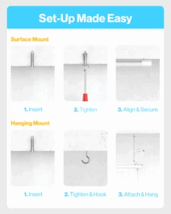 LED Shop Light, 4ft, Utility, Frosted, Plug & Play, 4500 Lumens -Sunco Lamp Store Block4 LEDShopLightWhite