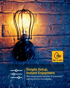 CA11 LED Candelabra Bulb, Dusk To Dawn, Filament, 500 Lumens -Sunco Lamp Store CA11Filament Block04