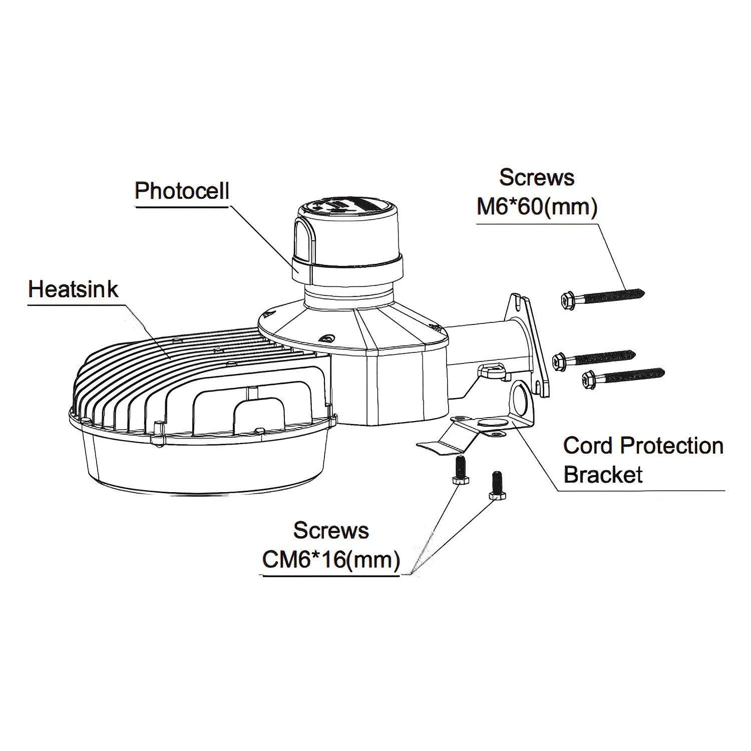 Dark Bronze LED Barn Light, 90W, Dusk To Dawn, 12400 Lumens 4 Dark Bronze LED Barn Light, 90W, Dusk To Dawn, 12400 Lumens - Image 4