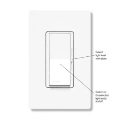 Lutron DVCL-153P Diva LED+ Dimmer Switch - Single Pole/3-Ways -Sunco Lamp Store DimmerSwitch Product Image WithLabels