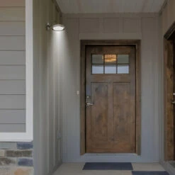 LED Gooseneck Wall Sconce, Dusk To Dawn, 3000 Lumens -Sunco Lamp Store Dusk to Dawn Outdoor Wall Sconce Exterior Farmhouse Gooseneck Barn Light Photocell Sensor Included 28W 3000LM Selectable CCT 0 10V Dimmable Wet Listed