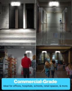 2 Head LED Emergency Light -Sunco Lamp Store EX 2HFL Block 6