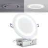 Recessed LED Lighting, 6 Inch, Slim Eclipse, Selectable CCT, 900 Lumens