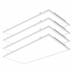 LED Ceiling Panel Light, 72W/60W/50W/40W/30W, 2x4, 9000 Lumens (with Sensor Receptacle) -Sunco Lamp Store JNL B4 S72 3065 4