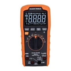 Klein Tools Digital Multimeter, TRMS Auto-Ranging, 10A/1000V, 60 Mohms Resistance, Low Impedance
