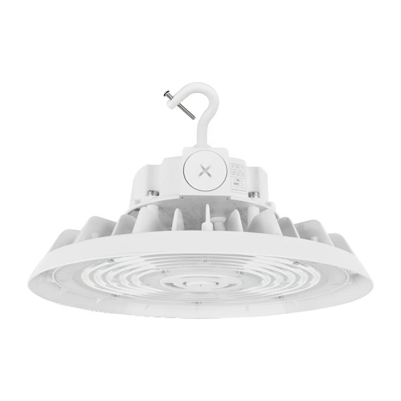 UFO High Bay LED Fixture, 150W/100W/80W, Selectable Wattage & CCT, 23200 Lumens