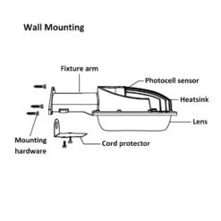 Bronze LED Barn Light, 40W, Dusk To Dawn, 5200 Lumens 7 Bronze LED Barn Light, 40W, Dusk To Dawn, 5200 Lumens -Sunco Lamp Store LEDBarnLight DusktoDawnLightwithPhotocell WetLocation 120 277V WallMounting
