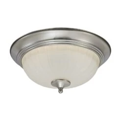 Sunco Lamp Store 20 Sunco Lamp Store -Sunco Lamp Store LEDCeilingLightFixture 23W 2000Lumens 4000KCoolWhiteCCT EnergyStar ETL ULListed SatinNickelFinishwithFrostedSwirlGlassShade
