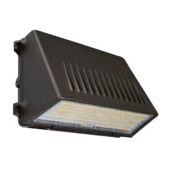 LED Slim Wall Pack, Full Cutoff, Dusk To Dawn, 125W/105W/76W, Selectable Wattage & CCT, 19300 Lumens