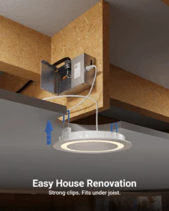 Recessed LED Lighting, 6 Inch, Slim Eclipse, Selectable CCT, 900 Lumens -Sunco Lamp Store LuxLEDSlim B4 dde38d56 6dc6 43d9 8c63 5ddb1d223dda