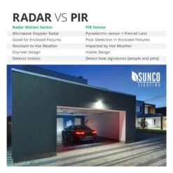 PAR38 LED Bulb, Motion Activated, 1050 Lumens -Sunco Lamp Store PAR38 MOTION LIGHT