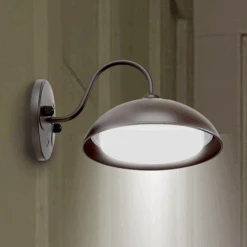 LED Gooseneck Wall Sconce, Dusk To Dawn, 3000 Lumens
