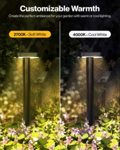 Solar LED Path Lights, Square, Dusk To Dawn -Sunco Lamp Store SolarGardenMD Block2