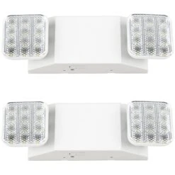2 Head LED Emergency Light -Sunco Lamp Store Sunco 2Head Emergency Light MainImage 2pk