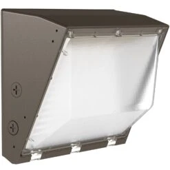 LED Semi Cutoff Wall Pack, 60W, Selectable CCT, 8200 Lumens