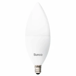 B11 LED Candelabra Bulb, Dusk To Dawn, 450 Lumens