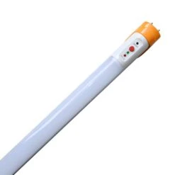 T8 LED Tube With Emergency Battery, 4ft, Frosted, Bypass, Type B, 18W, Double Ended, 2200 Lumens