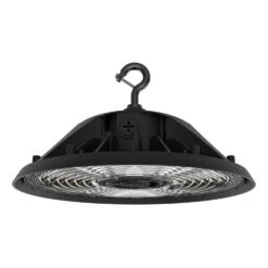 UFO High Bay LED Fixture, 240W/155W/115W/65W, Selectable Wattage & CCT, 37000 Lumens