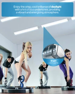 LED Shop Light, 4ft Wraparound, 3500 Lumens -Sunco Lamp Store WraparoundSHW 40WBlock5 Shopify